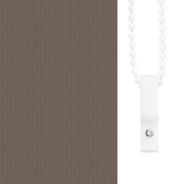 Maison Exclusive - Rullgardin mörkläggande kaffe 100x175cm tygbredd