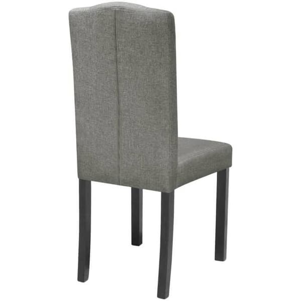 Maison Exclusive - Ruokatuolit 4 kpl harmaa kangas grå