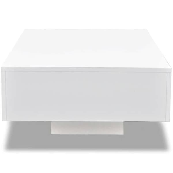 Maison Exclusive - Hvid blank sofabord Matt vit