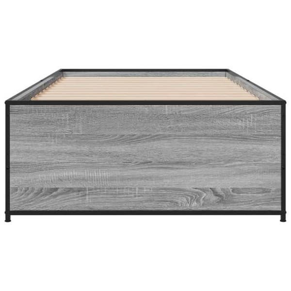 Maison Exclusive - Sengestel uden madras sonoma grå 90x190 cm