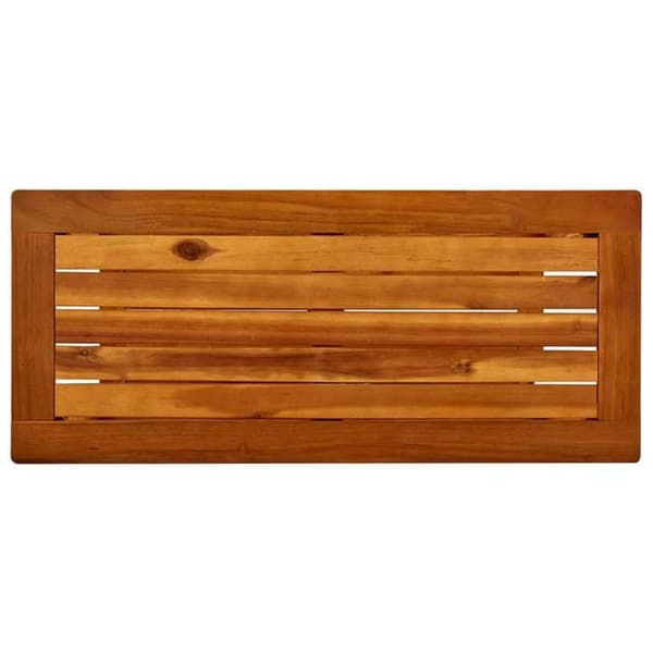 Maison Exclusive - Trädgårdskonsolbord 80x35x75 cm i solid akaciaträ
