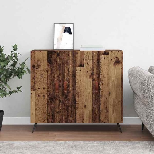 Exklusiv Maison - Buffé i gammalt trä 89,5 x 34 x 80 cm Ingenjörsträ