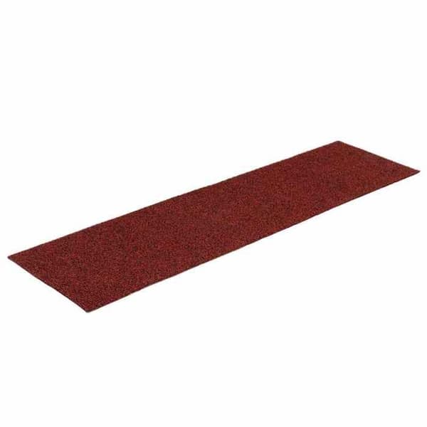 Maison Exclusive - Selvklæbende trappe tæpper 15 stk 76 x 20 cm Bordeaux Rektangulær