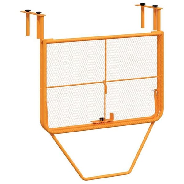 Maison Exclusive - Balkongbord Gul 60x40 cm Stål Gul