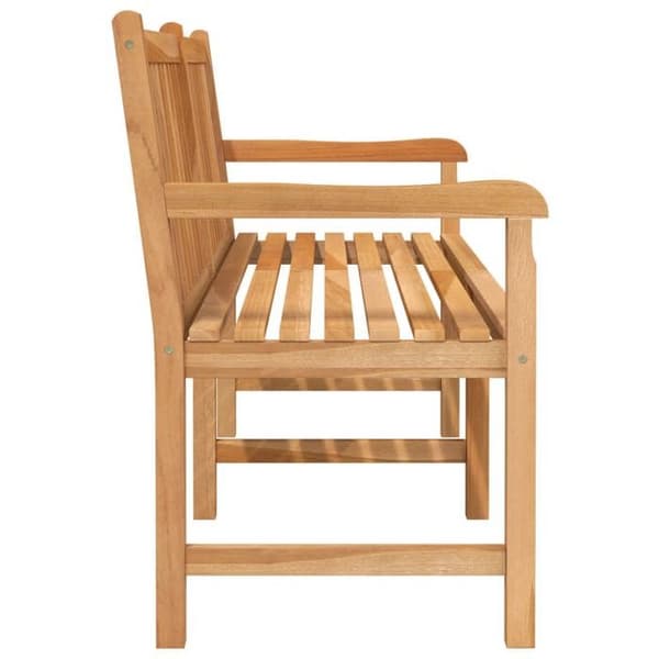 Maison Exclusive - 150 cm puutarhapenkki kestävä teak-puu