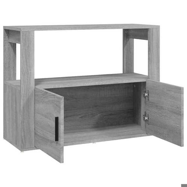 Maison Exclusive - Buffé Sonoma grå 80x30x60 cm Ingenjörsträ