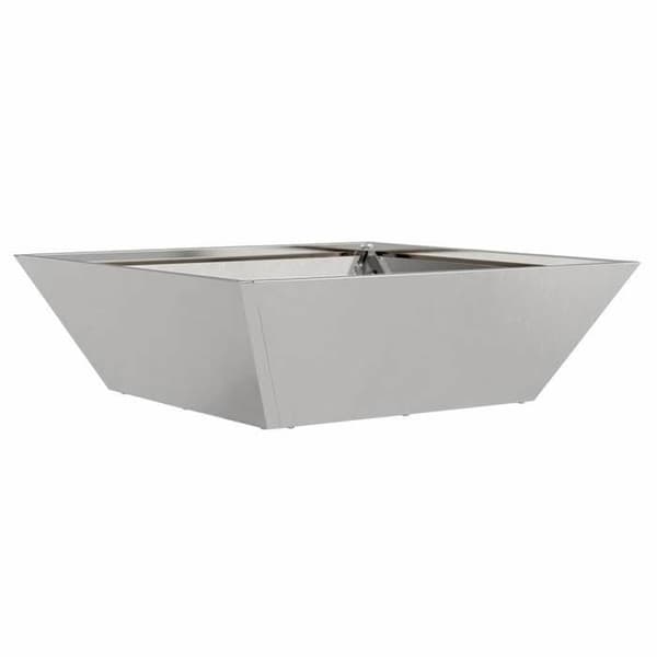 Maison Exclusive - Puutarhakori 5 kpl Hopea 50 x 50 x 15 cm Silver