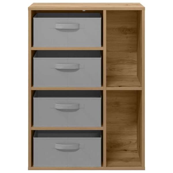 Maison Exclusive - Buffet i håndlavet eg 60 x 33,5 x 84 cm