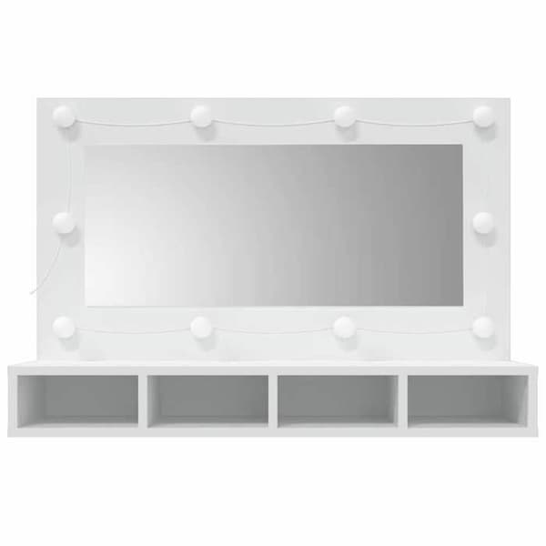 Maison Exclusive - Peilikaappi LED-valolla 90x31,5x62 cm
