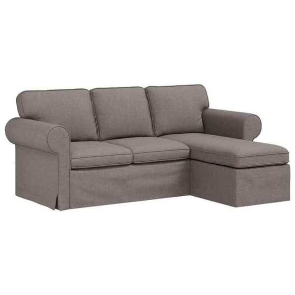 Maison Exclusive - Taupe Sofa 195 x 138 x 80 cm stof
