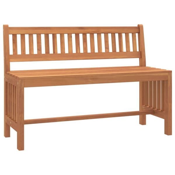 Maison Exclusive - Bänk för trädgård 110 cm massiv eucalyptus
