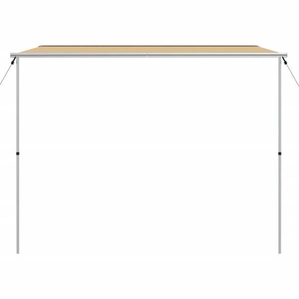Maison Exclusive - Campingbil och husvagnsmarkis 3x3x2,15 m Beige