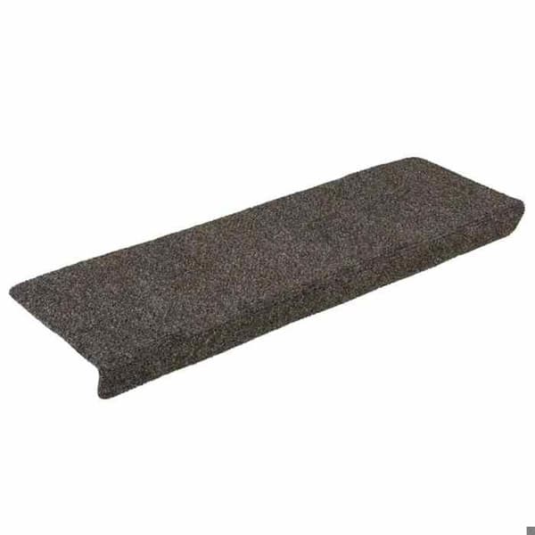 Maison Exclusive - Självhäftande trappmattor 15 stycken 65 x 21 x 4 cm Antracit Rektangulär kant
