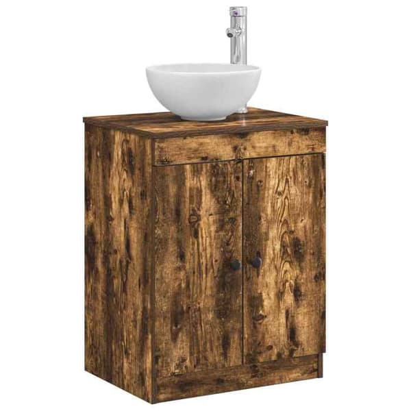 Maison Exclusive - Badeværelsesskab Røget eg 54 x 41 x 70 cm