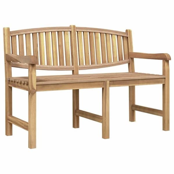 Maison Exclusive - Bänk för trädgård 149,5x60x90 cm av solid teakträ