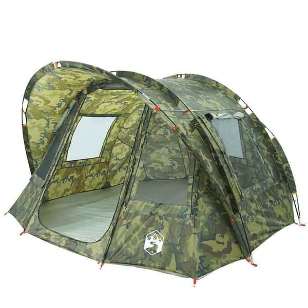 Maison Exclusive - Kaksipaikkainen kalastusteltta, vedenpitävä, camo-kuvio