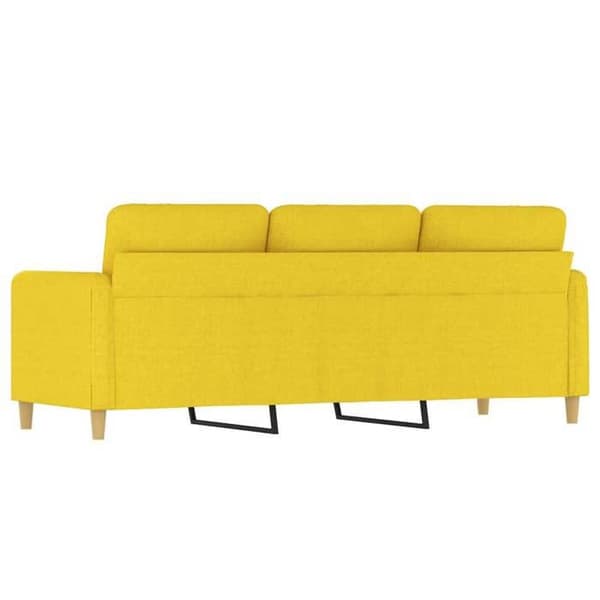 Maison Exclusive - 3-personers Sofa Lys Gul 180 cm Stof