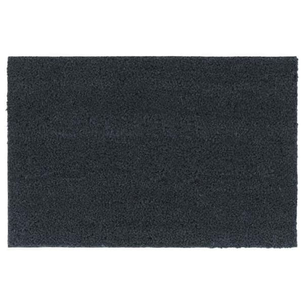 Dørmåtte - Eksklusivt Hus - Kokosfiber - Antiskrid PVC - 40 x 60 cm mörkgrå