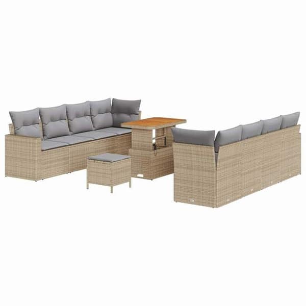 Maison Exclusive - 12 hengen puutarhakalustesarja 12 kpl