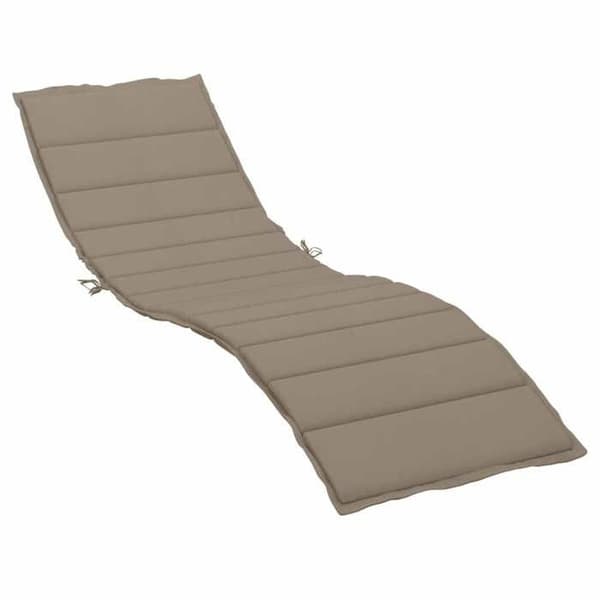 Maison Exclusive - Stolar med långsittande kuddar Oxford tyg (100% polyester) Taupe Mol