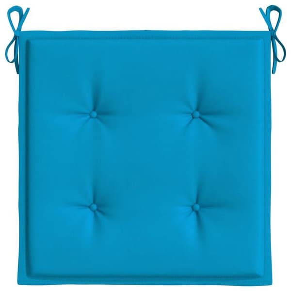 Maison Exclusive - Trädgårdsstolskuddar set om 2 blå 50x50x3 cm