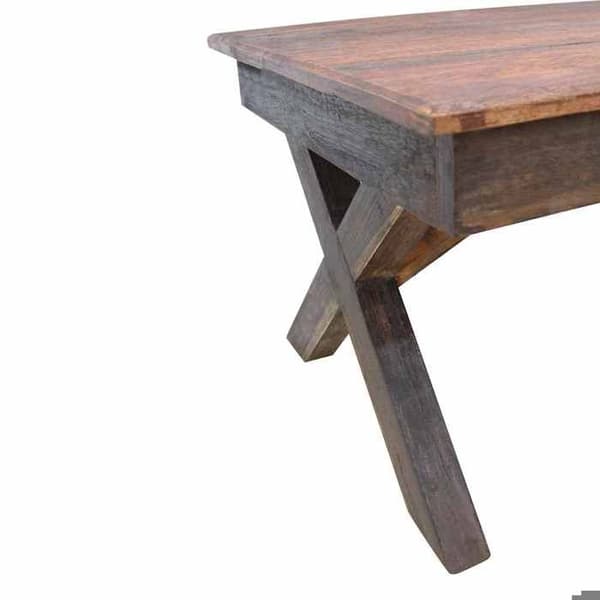 Maison Exclusive - Sekapuu matala pöytä 110x60x45 cm