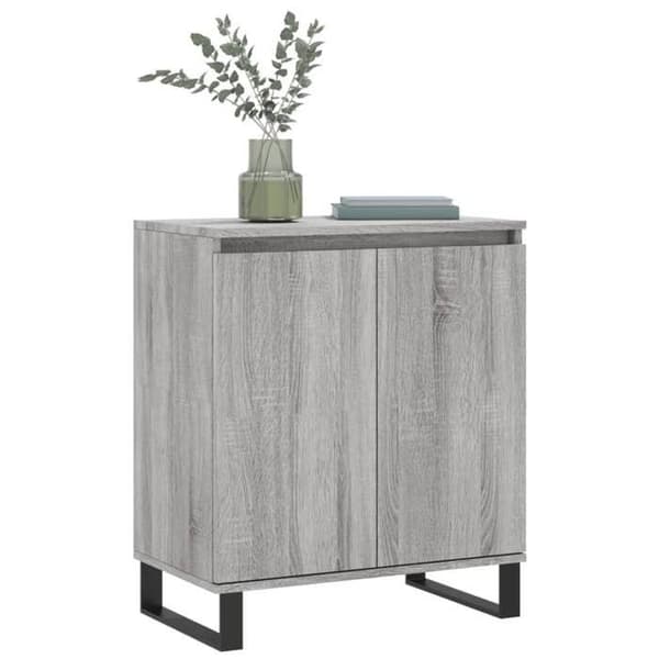 Maison Exclusive - Buffet Sonoma grå 60x35x70 cm Ingenjörsträ