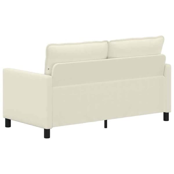 Maison Exclusive - Soffa Creme 156 x 81 x 87,5 cm Tyg Grädde