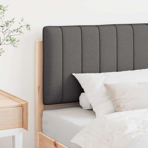 Hovedgærde - EKSKLUSIV HUS - Rektangulær 80 cm - Massivt fyrretræ - Brun og mørkegrå - Leveres samlet Brun och mörkgrå