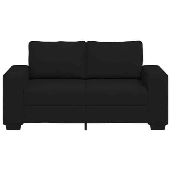 Maison Exclusive - Svart 2-sitssoffa 160x77x82 cm tyg Svart