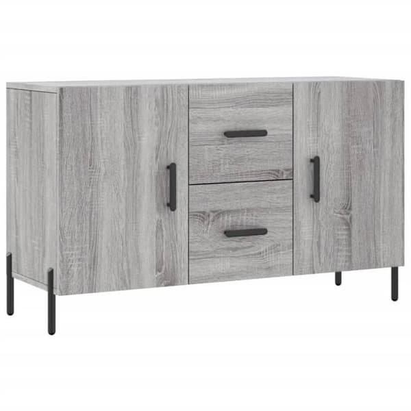 Maison Exclusive - Buffé Sonoma grå 100x36x60 cm ingenjörsträ Sonoma grå