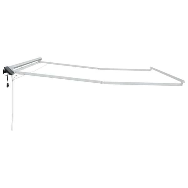 Afdækning - EKSKLUSIV HUS - 4 × 3 m - Aluminium - Solcelle-LED - Semi-kasse - Manuel Vit