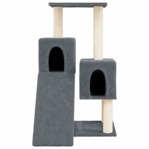 Maison Exclusive - Kattträd med sisal klöstrumpor Mörkgrå 82 cm Mörkgrå