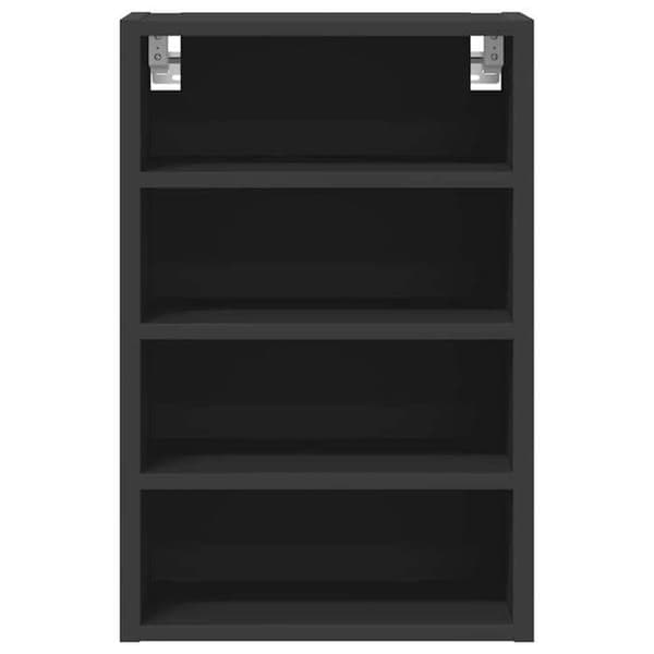 Maison Exclusive - Hængeskab "Riga" Sort 40 x 29,5 x 60 cm Ingeniørtræ
