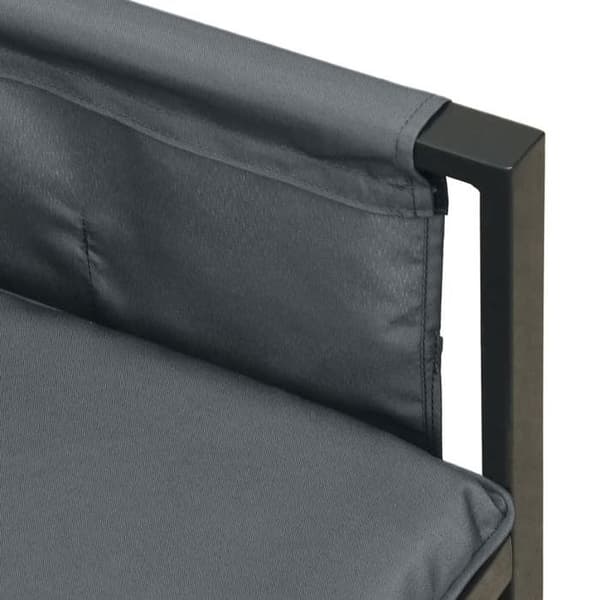 Maison Exclusive - 2 osaa antrasiitti terassikalusteet antracit