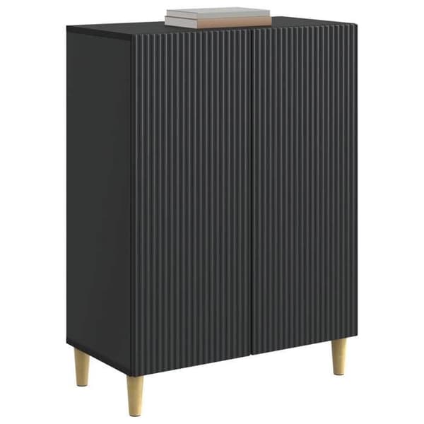 Maison Exclusive - Buffet Sort 66 x 34,5 x 90 cm Ingeniørtræ