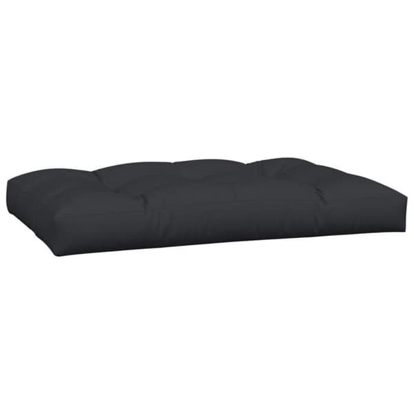 Maison Exclusive - Palettkuddar set om 2 svart tyg