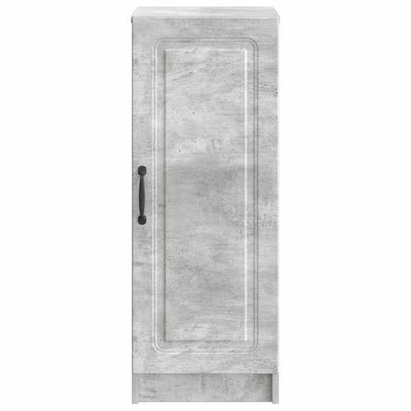 Maison Exclusive - Buffet Grå beton 33 x 34,5 x 87 cm Ingeniørtræ