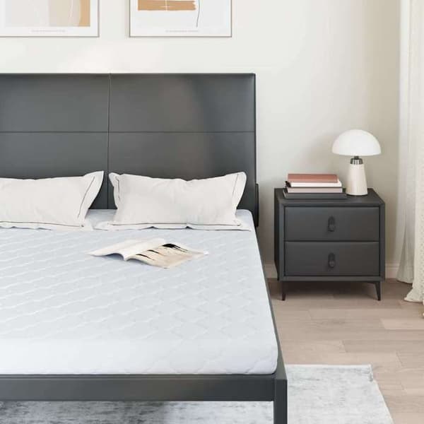 Maison Exclusive - Vit Madrass 140 x 200 cm Jacquardtyg