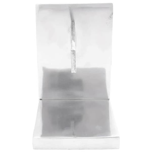 Maison Exclusive - Bogstøtter 2 stk Sølv 11 x 14 x 17,5 cm Aluminium Silver