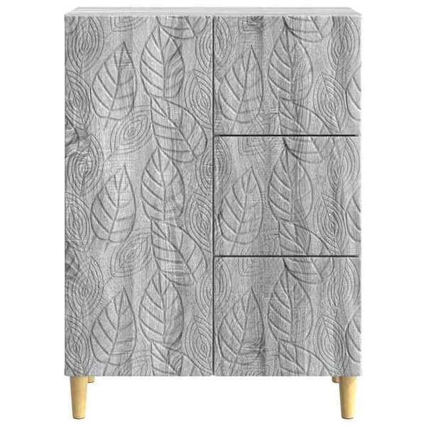 Maison Exclusive - Buffet Sonoma grå 66 x 34,5 x 90 cm Ingeniørtræ
