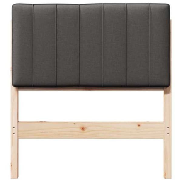 Hovedgærde - EKSKLUSIV HUS - Rektangulær 80 cm - Massivt fyrretræ - Brun og mørkegrå - Leveres samlet Brun och mörkgrå
