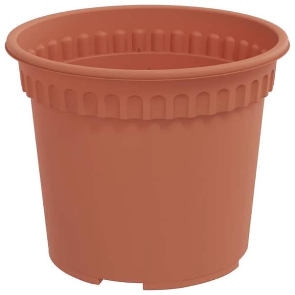 Maison Exclusive - 6 stk. Blomsterpotter Rød tegl Plast Tegelröd