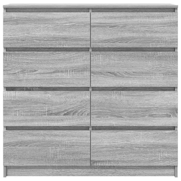 Maison Exclusive - Sonoma harmaa buffet 100x35x99 cm insinööripuuta