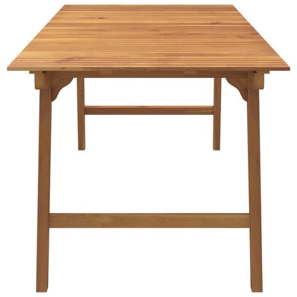 Maison Exclusive - Trädgårdsbord 200x90x75 cm i solid akaciaträ