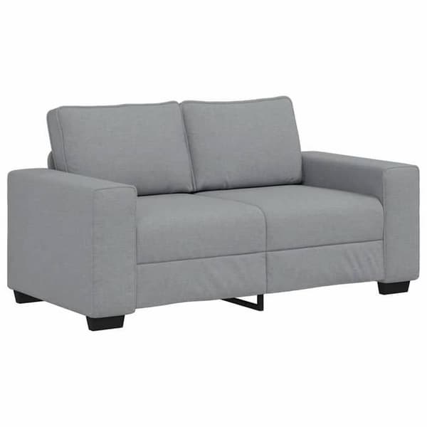 Maison Exclusive - 3-delt sofa sæt med lysegrå stofpuder