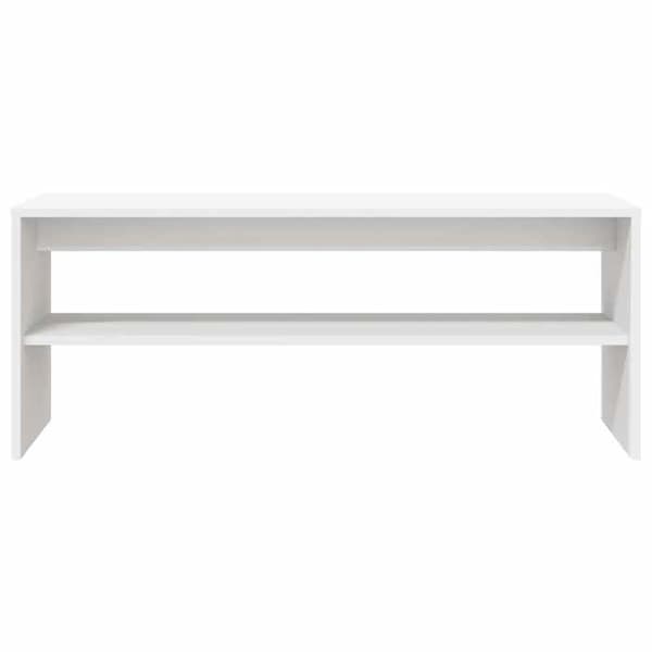 Maison Exclusive - TV-möbel Vit 100 x 40 x 40 cm Agglomerat
