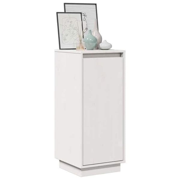 Maison Exclusive - Buffé Vit 31,5x34x75 cm Massivt furu