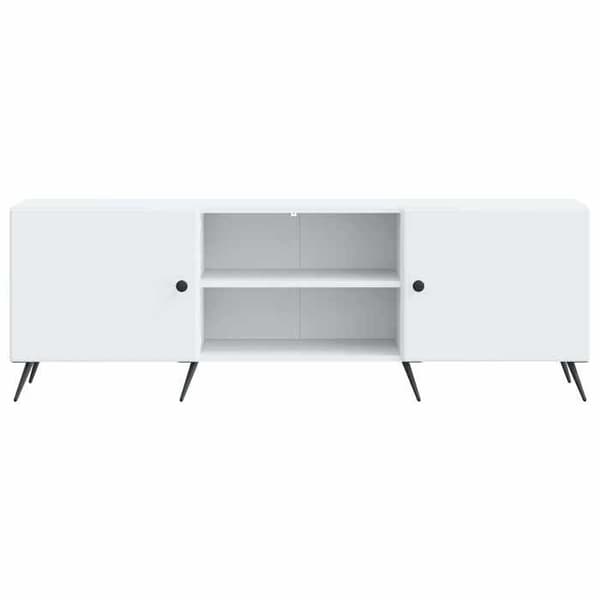 Maison Exclusive - TV-möbel 150 x 31 x 50 cm Vit Ingenjörsträ