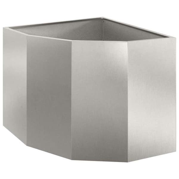 Maison Exclusive - Silverhörnplanter 60 x 60 x 50 cm Rostfritt stål